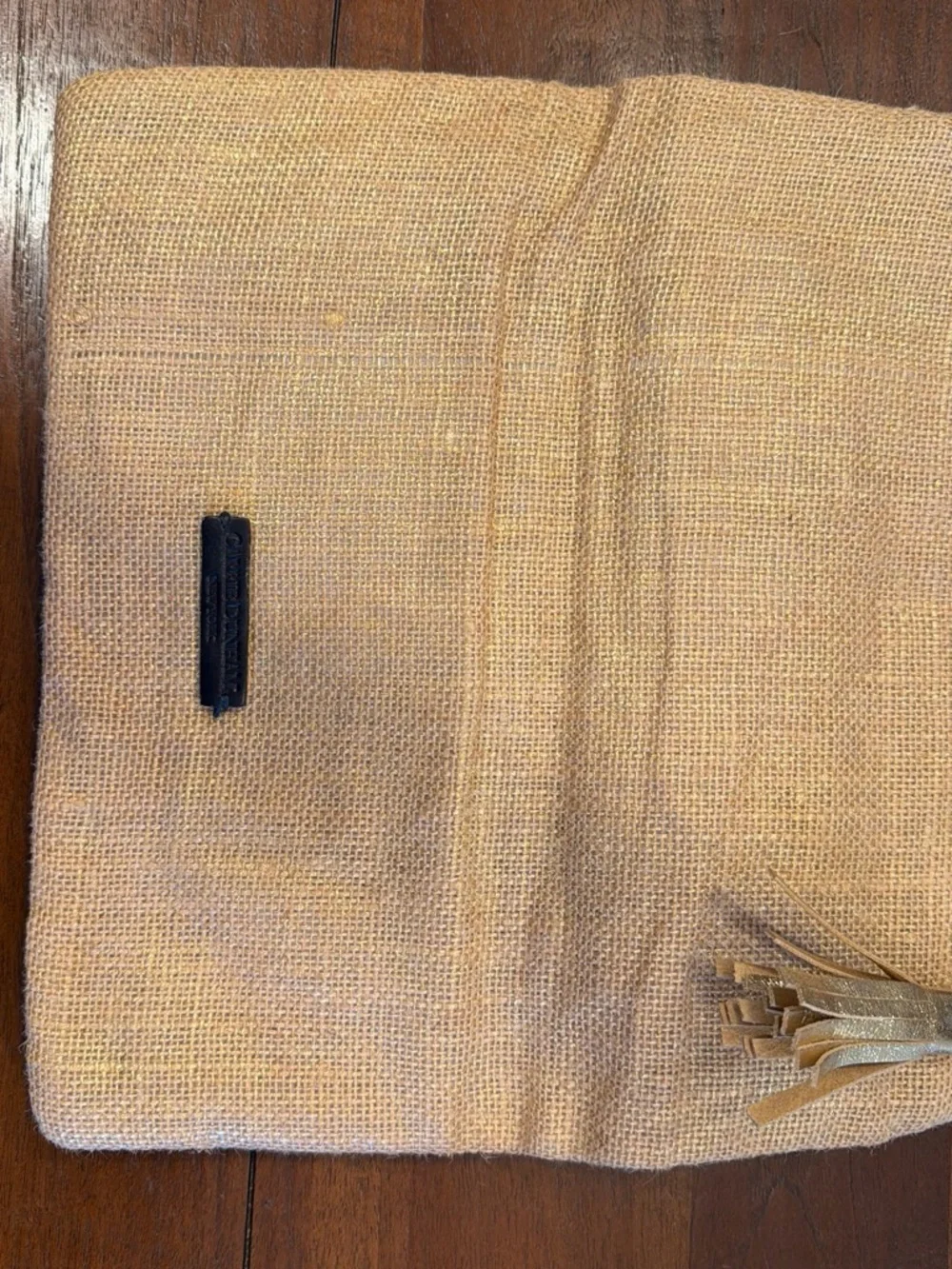 Striped Navy & Cream Women’s Zip Pouch